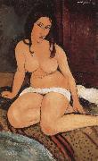 Amedeo Modigliani Seated Nude painting